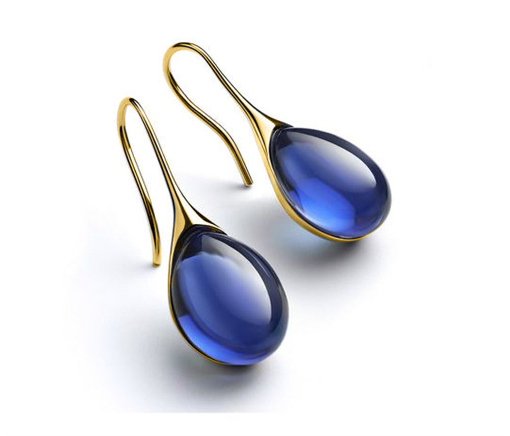 Wholesale Multi-color cat's eye earrings